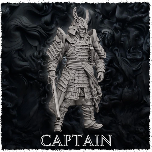 Forged Path - Tokugawa Guardians - Captain - DnD/Pathfinder/TTRPG Figure