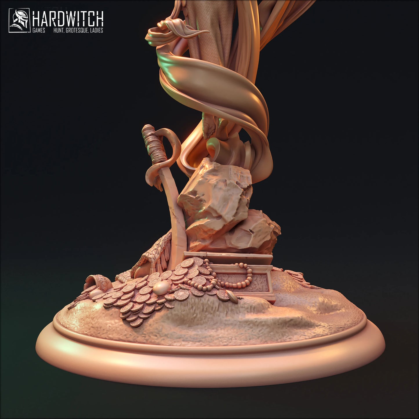 HardWitch Games - Asullah Maaghikar - 75/150mm Pin Up/Figure/Model/Diorama