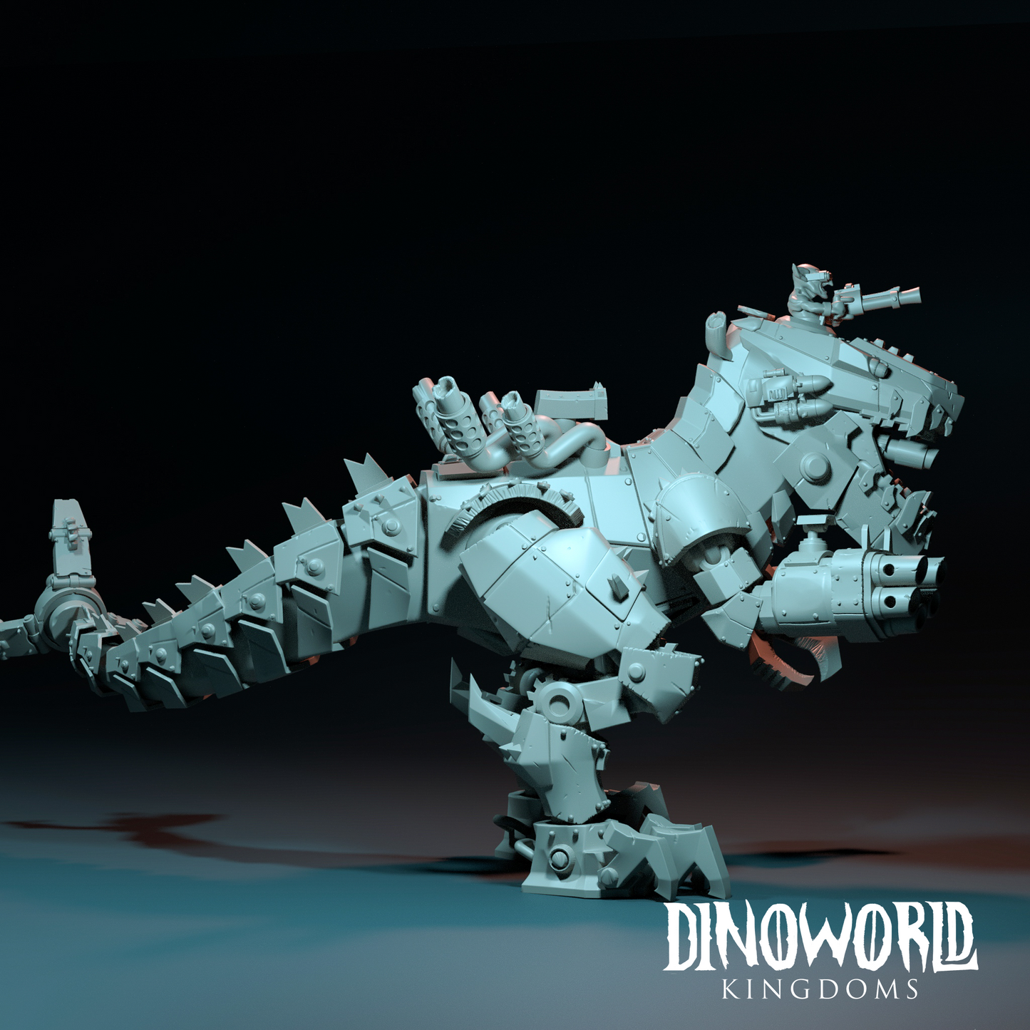 Dinoworld - Epics - Mecha T-Rex - DnD/Pathfinder/TTRPG Figure Miniature