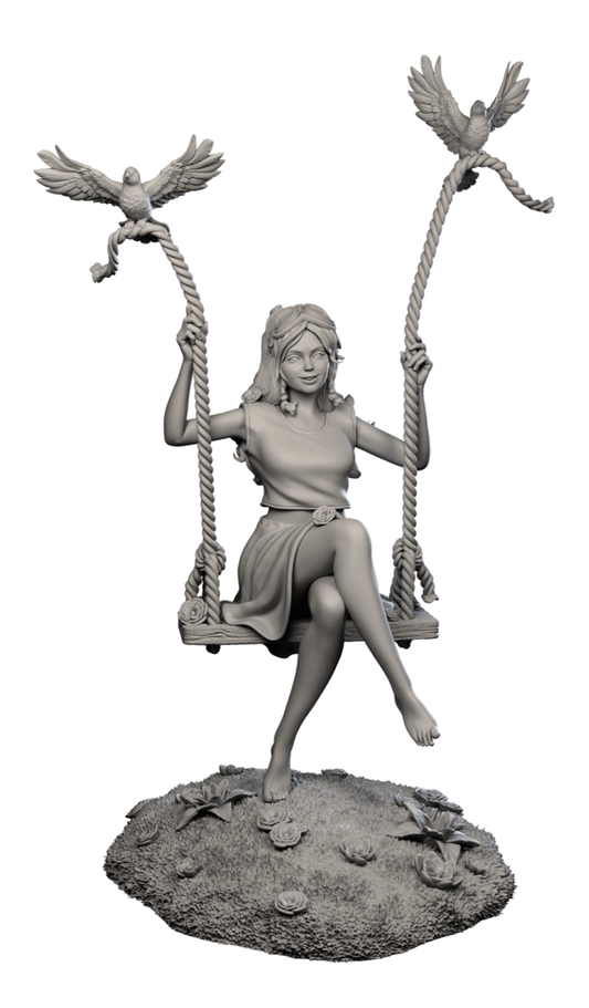 Authorseries Studio - The Swing - 75mm Pin Up/Figure/Model/Diorama