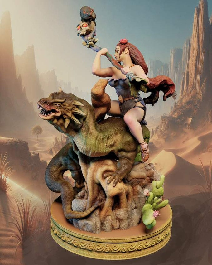 Devi Miniatures - Witches - Biya - 75mm Pin Up/Figure/Model/Diorama