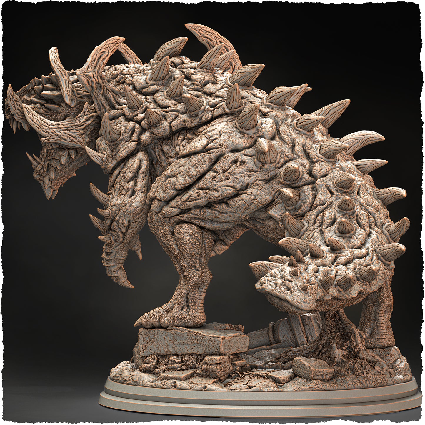 Evox Arts - World Dragons #1 - Behemoth - DnD/TTRPG Figure/Miniature