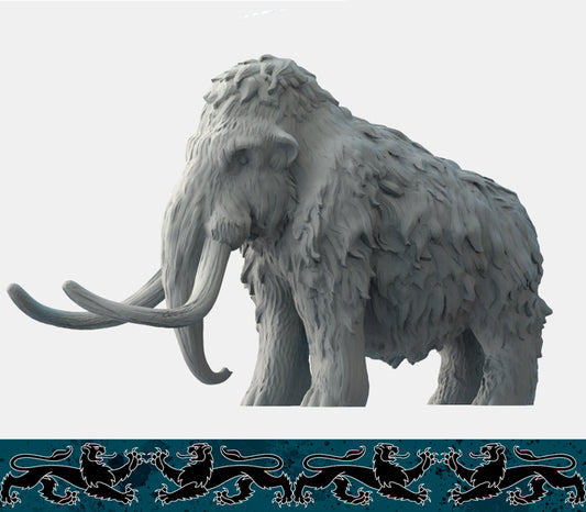 Brayan Nafarrate - Bestiary #2 - Mammoth Mount #2 - DnD/TTRPG Figure/Miniature