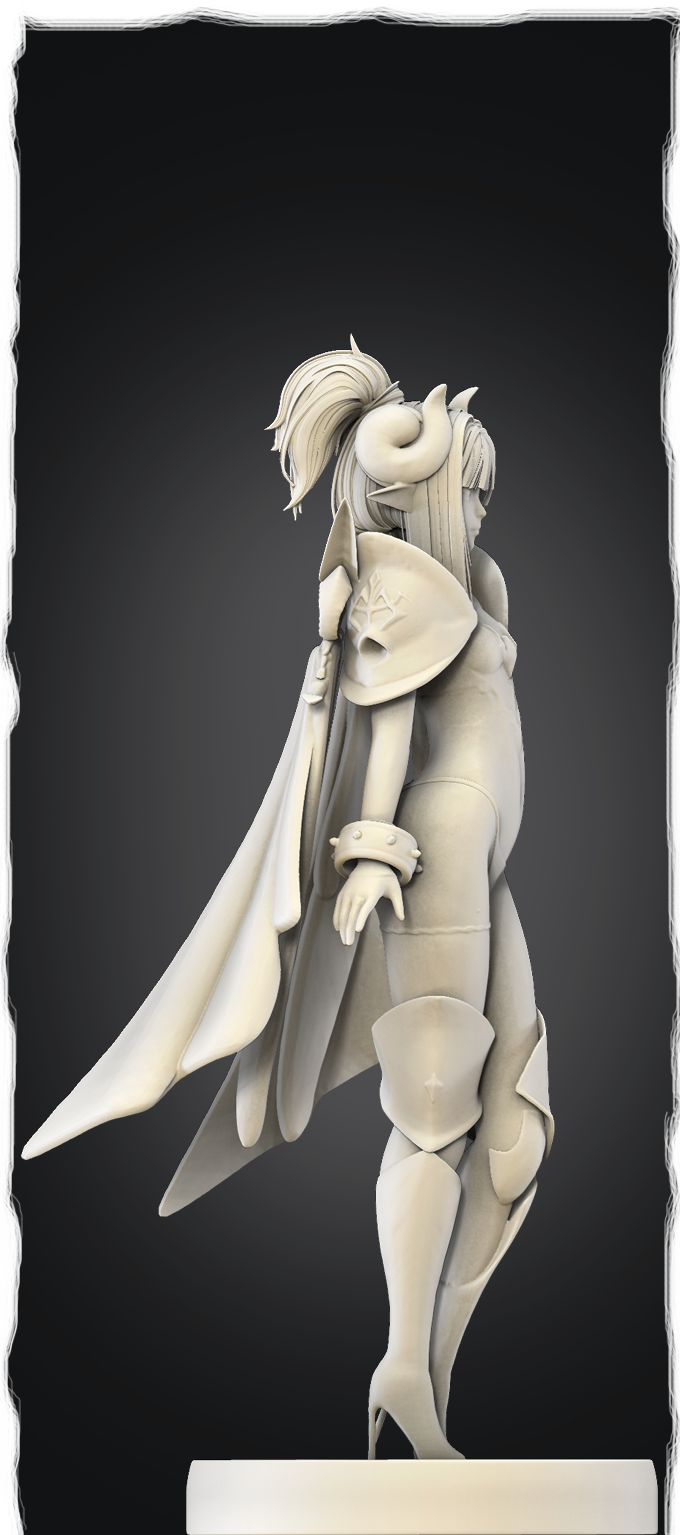 MikleJane - Idol Girl #1 - 75mm Pin Up/Figure/Model/Diorama