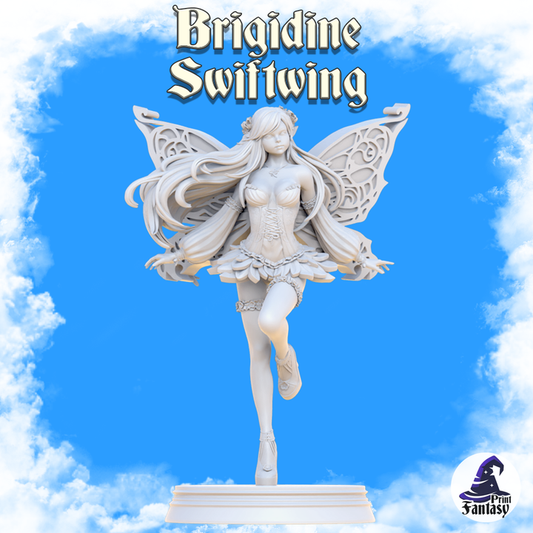 Print Fantasy - Chaos & Order - Brigidine Swiftwing - 75mm Pin Up/Figure/Model/Diorama