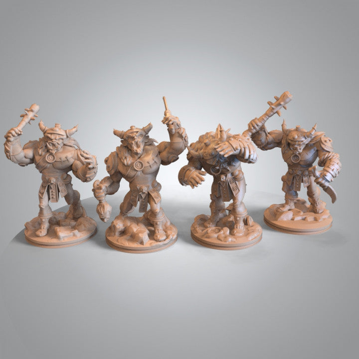 Mojibake - Battle for Genbushan - Demon - DnD/TTRPG Figure/Miniature - Helios3DPrinting