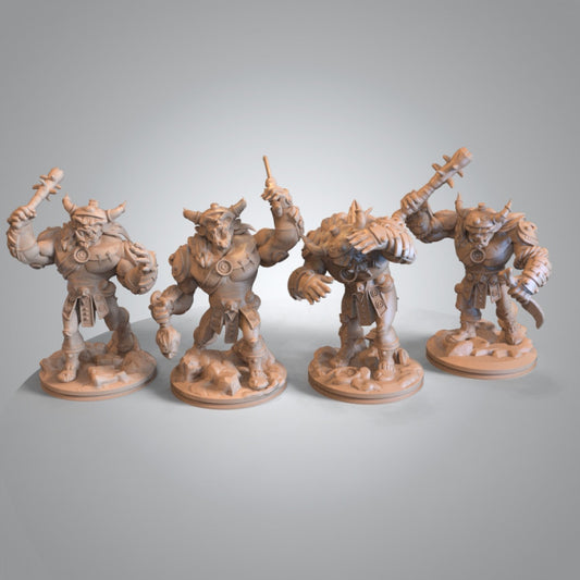 Mojibake - Battle for Genbushan - Demon - DnD/TTRPG Figure/Miniature - Helios3DPrinting