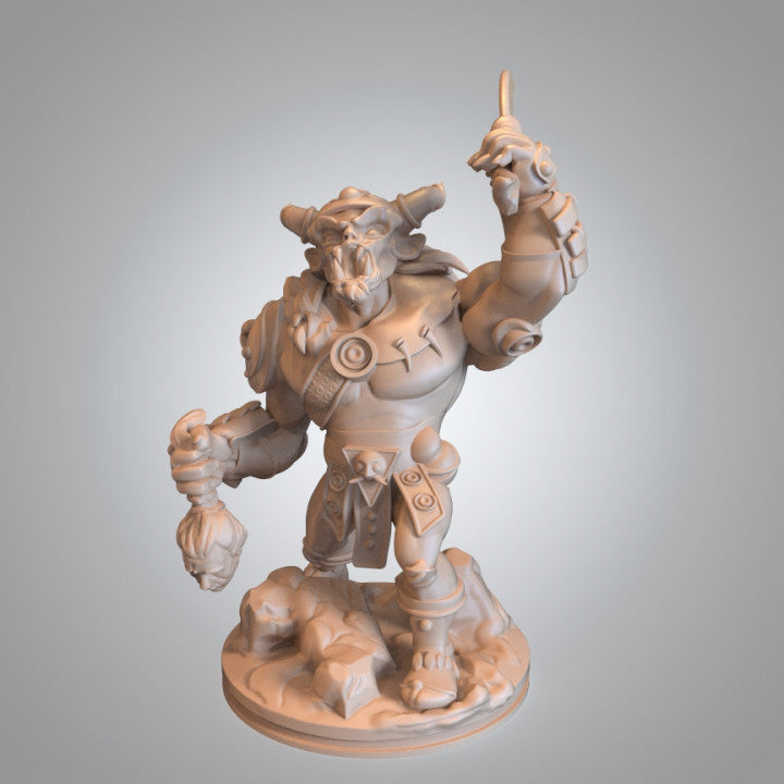 Mojibake - Battle for Genbushan - Demon - DnD/TTRPG Figure/Miniature - Helios3DPrinting