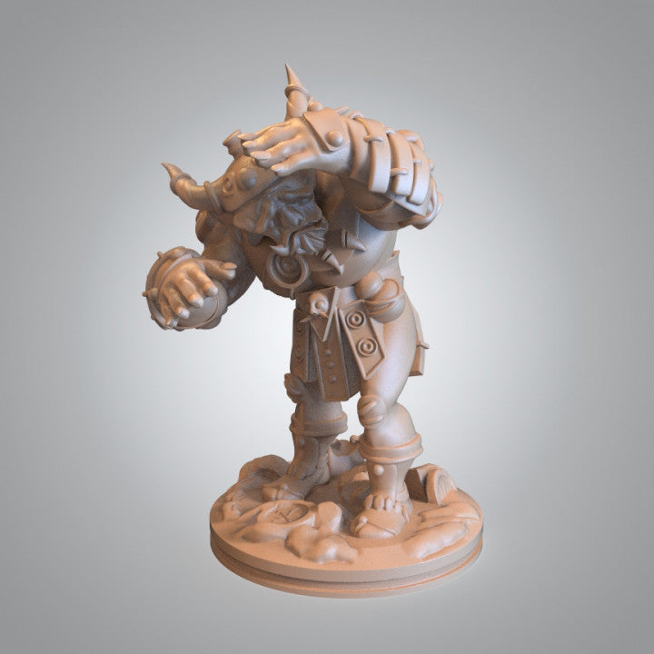 Mojibake - Battle for Genbushan - Demon - DnD/TTRPG Figure/Miniature - Helios3DPrinting