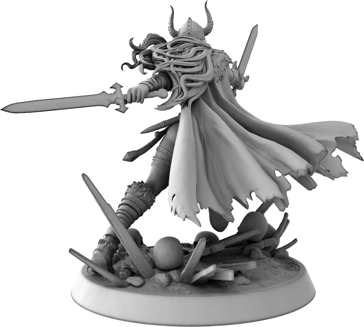 Level 50 Miniatures - Dark Charm III - Barbarian - 75/120mm Pin Up/Figure/Model/Diorama