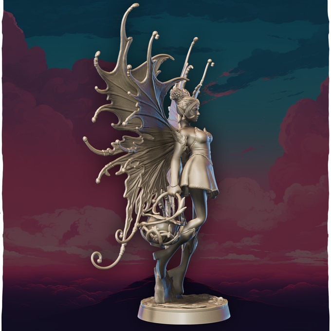 Lily's Minis - Charming Champions - Meadow Stardancer - 75mm Pin Up/Figure/Model/Diorama