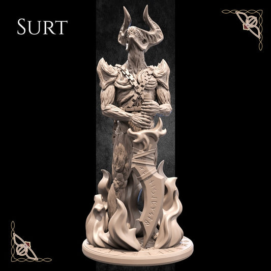 Fredrik Rosado - Valhalla - Surtr - 75mm Pin Up/Figure/Model/Diorama
