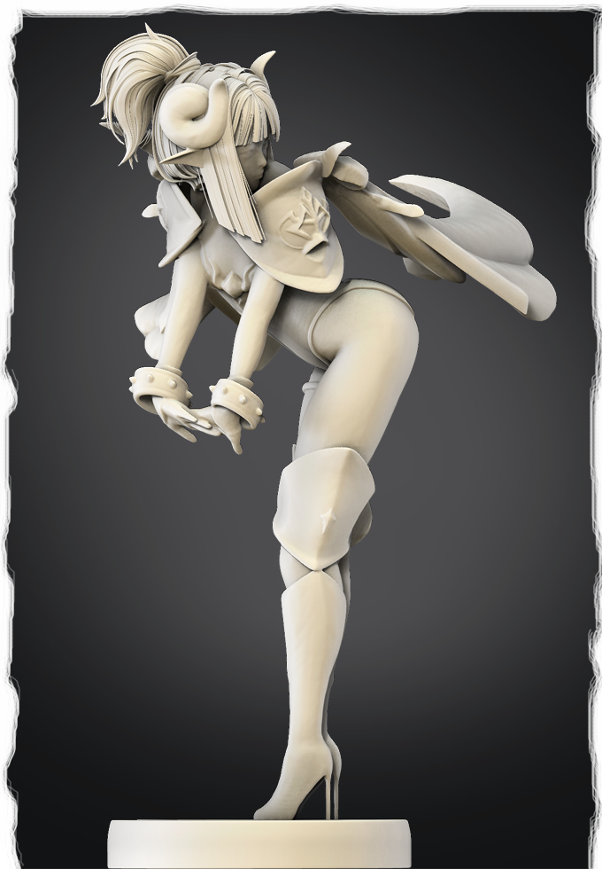 MikleJane - Idol Girl #2 - 75mm Pin Up/Figure/Model/Diorama