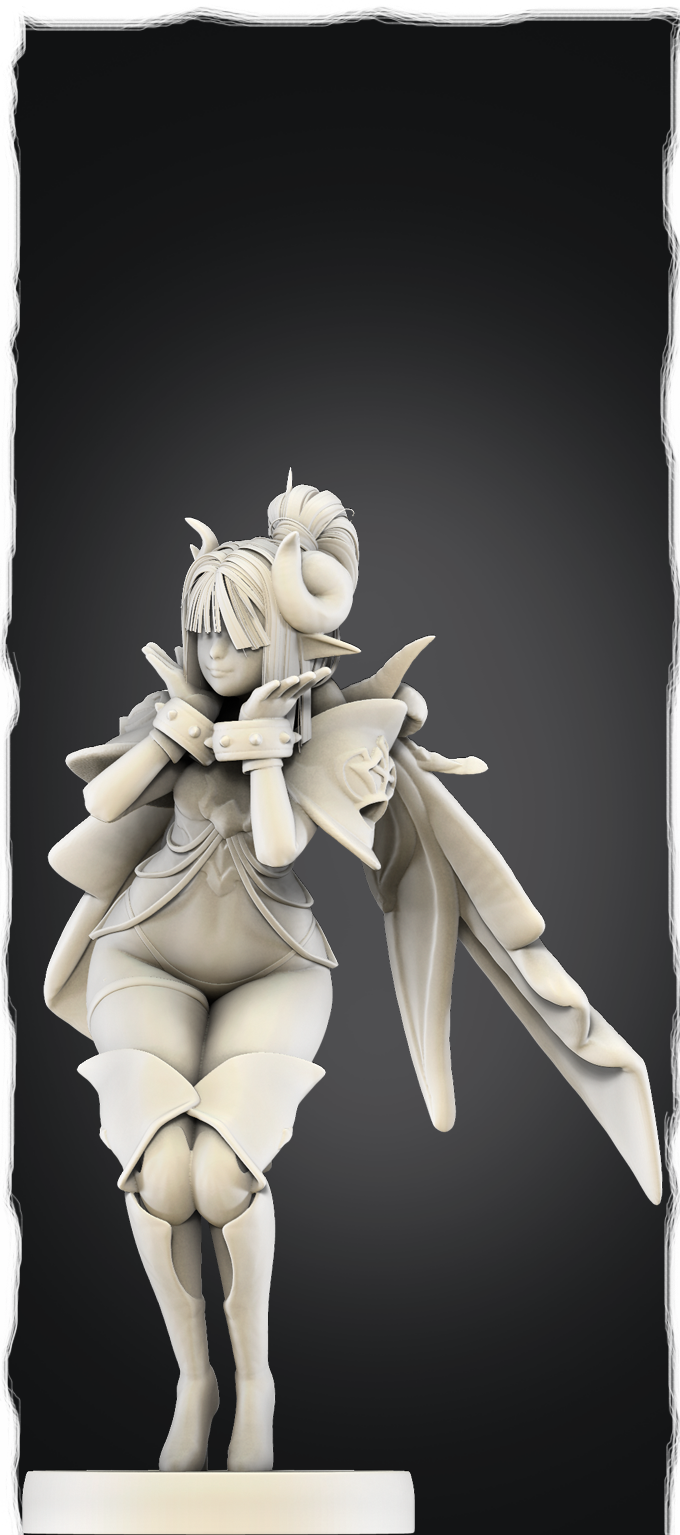 MikleJane - Idol Girl #3 - 75mm Pin Up/Figure/Model/Diorama