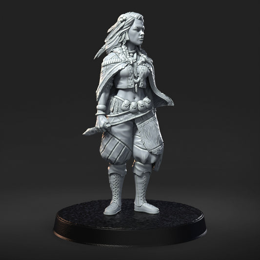 RN Estudio - Plateau Nation - Shawnee #2- DnD/TTRPG Figure/Miniature