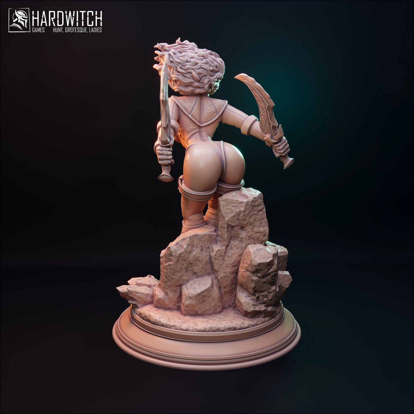 HardWitch Games - Assassin Elves - Samatra - DnD/TTRPG Figure/Miniature