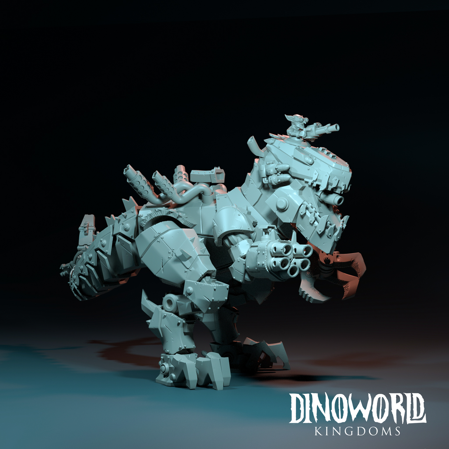 Dinoworld - Epics - Mecha T-Rex - DnD/Pathfinder/TTRPG Figure Miniature