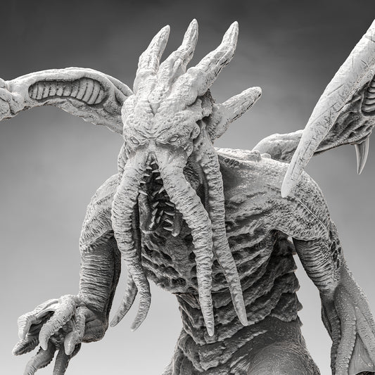 Evox Arts - Rift Creatures - Obsidian Crane - DnD/TTRPG Figure/Miniature