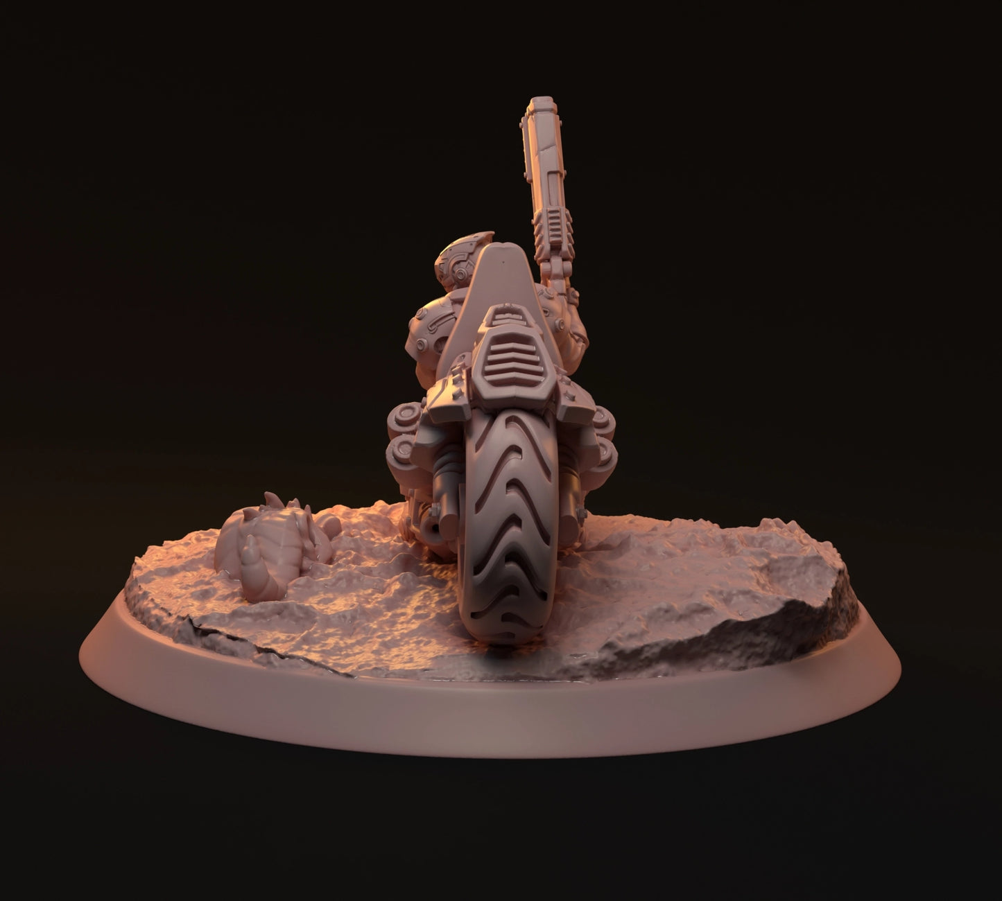 MythRealms - Cyber Addiction - Heim & Bike - 32/75mm Pin Up/Figure/Model/Diorama