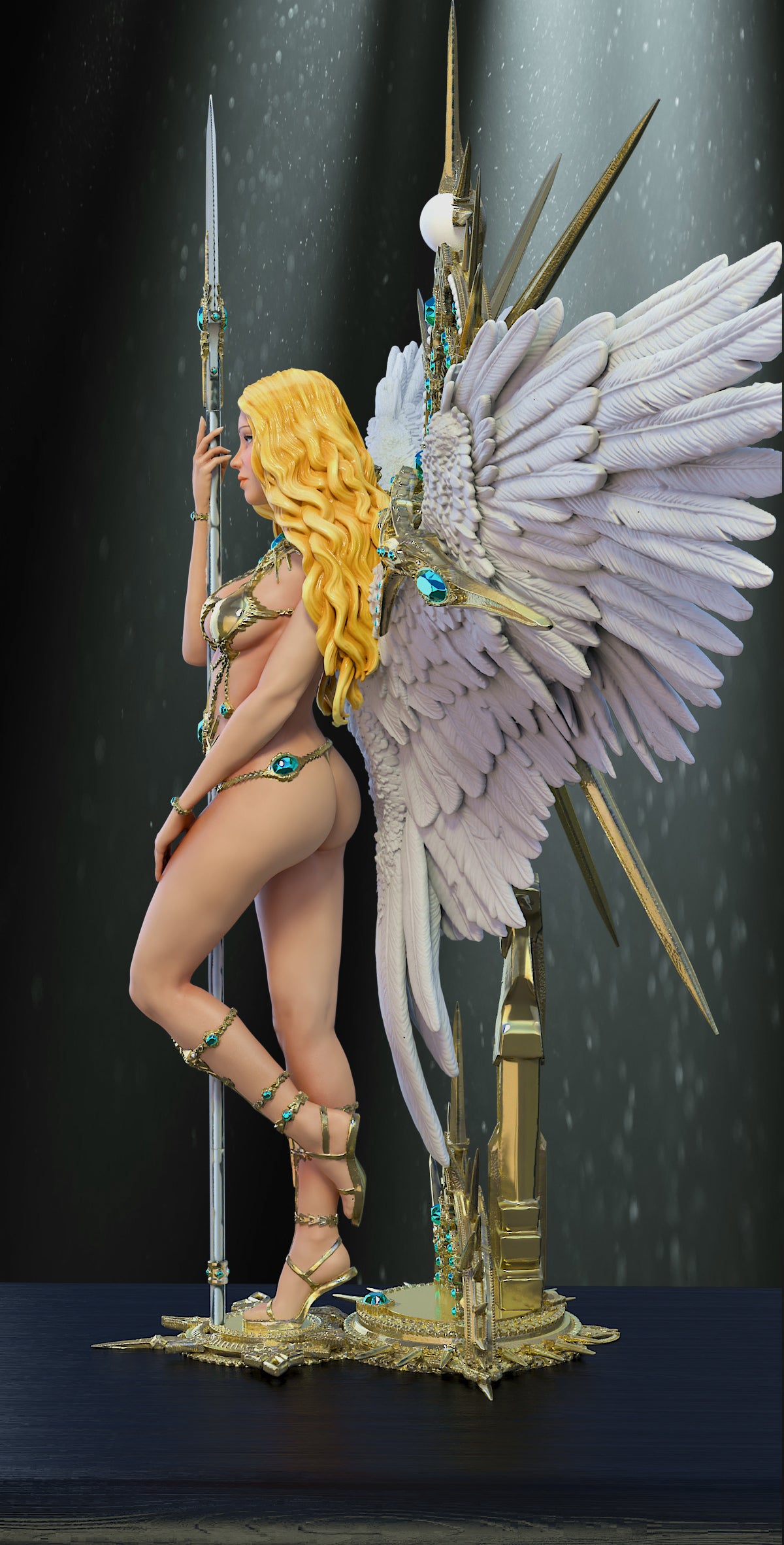 Printomancer - Angel: Divine Beauty - 1/12 200mm Pin Up/Figure/Model/Diorama