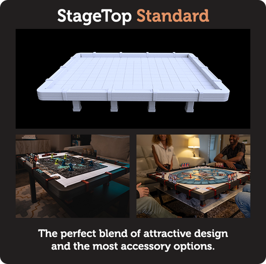StageTop: 3D Printed Modular Gaming Board/Table - Standard Version