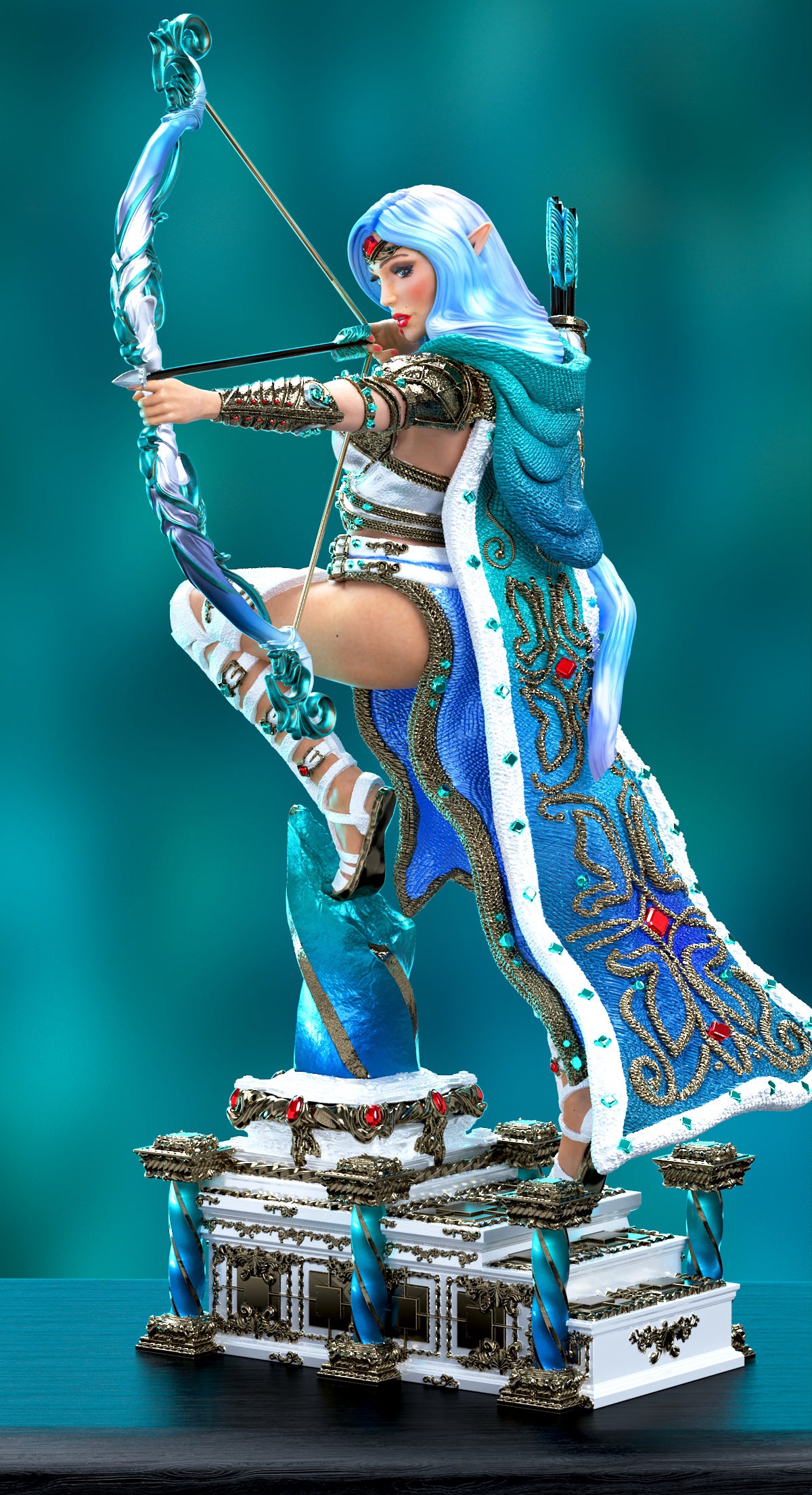 Printomancer - Aloe: High Elf - 1/12 200mm Pin Up/Figure/Model/Diorama
