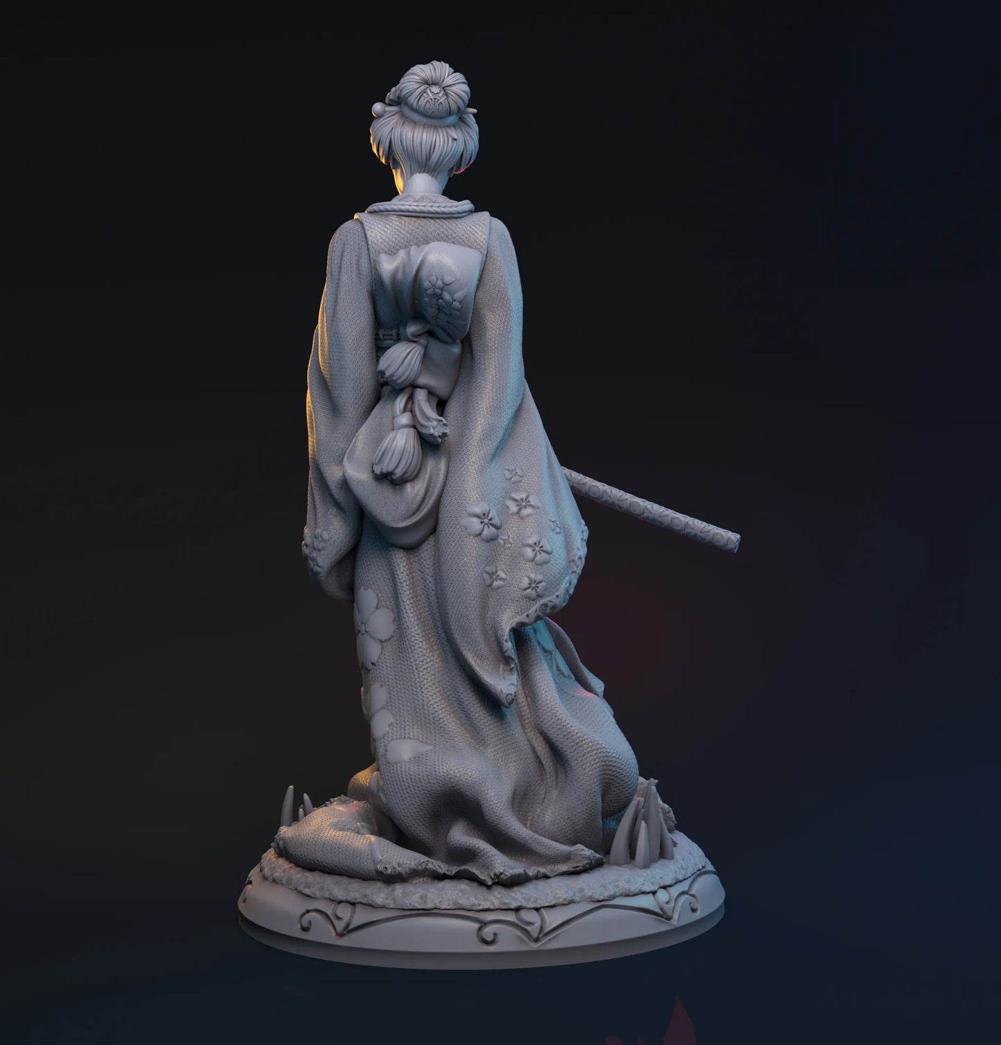 HardWitch Games - Yuki-onna - 32/75mm DnD/TTRPG Figure/Miniature
