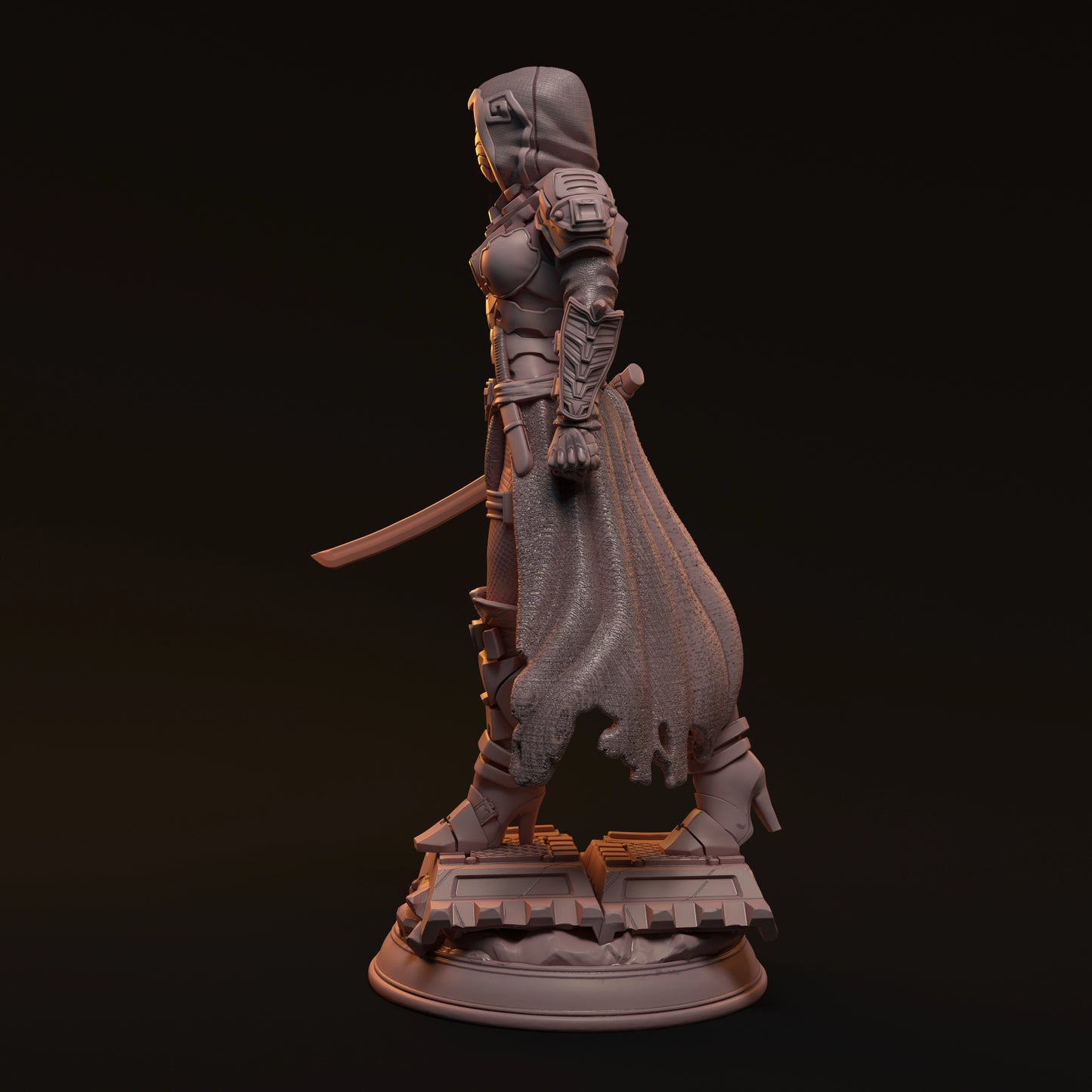 MythRealms - Cyber Addiction - Kara Mint - 32/75mm Pin Up/Figure/Model/Diorama