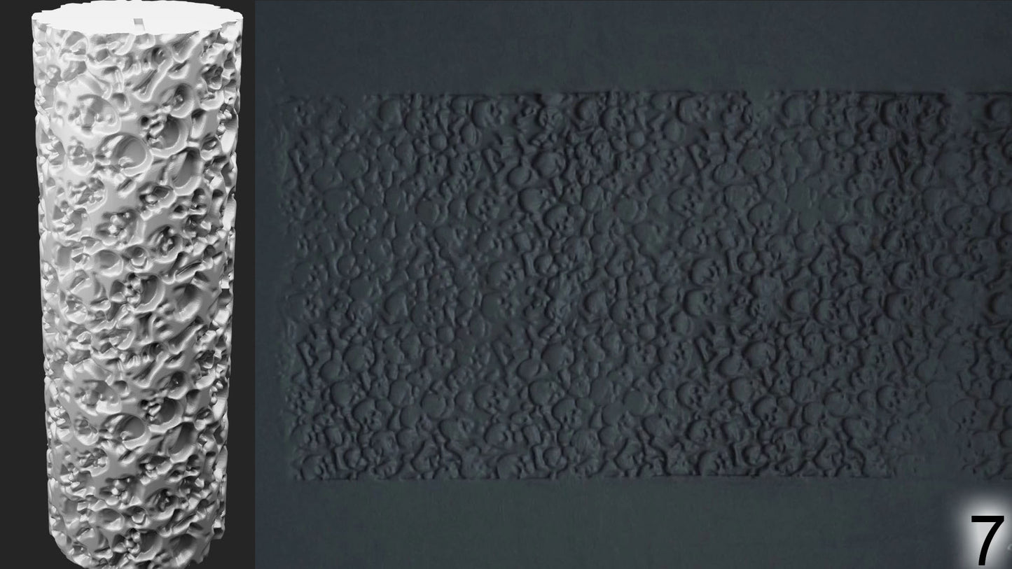 Jorrit - Texture Rollers #13 - Clay Roller for Scenery/TTRPG/Pottery Embossing