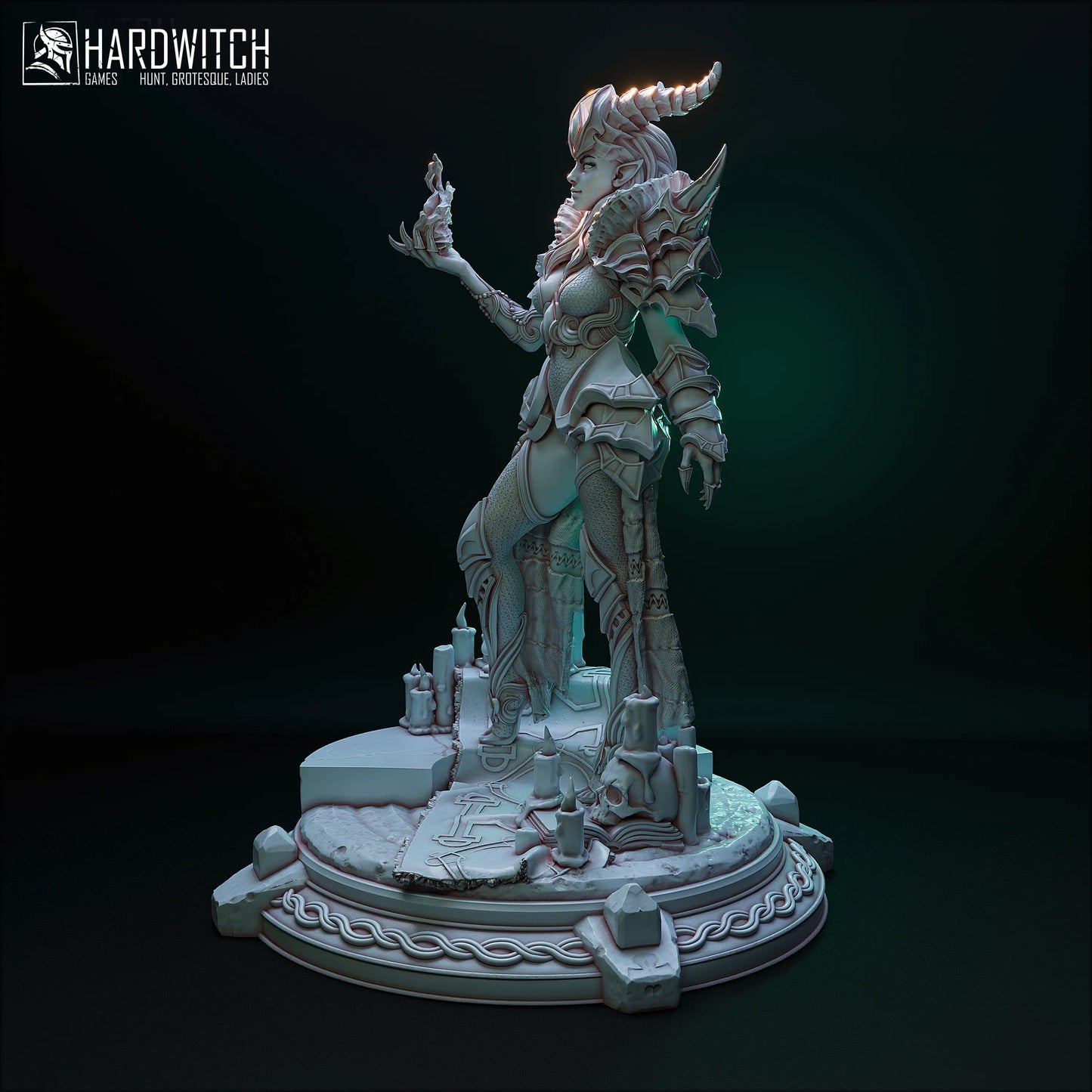 HardWitch Games - Yggdrasil - Sardora Vanthim - 75/100mm Pin Up/Figure/Model/Diorama