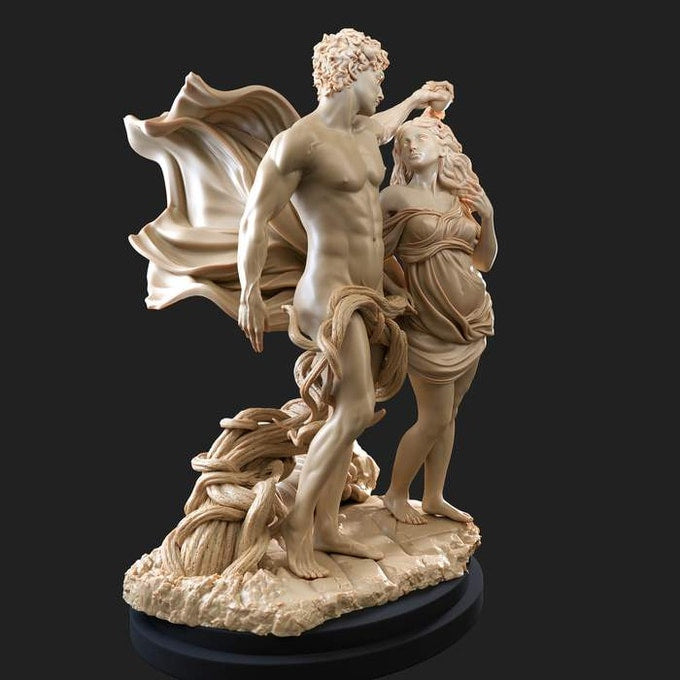Authorseries Studio - Apollo and Daphne - 75mm Pin Up/Figure/Model/Diorama