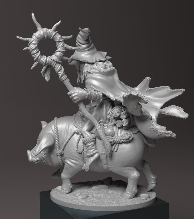 Nocturna - Farloth the Pig - 32/75mm Pin Up/Figure/Model/Diorama