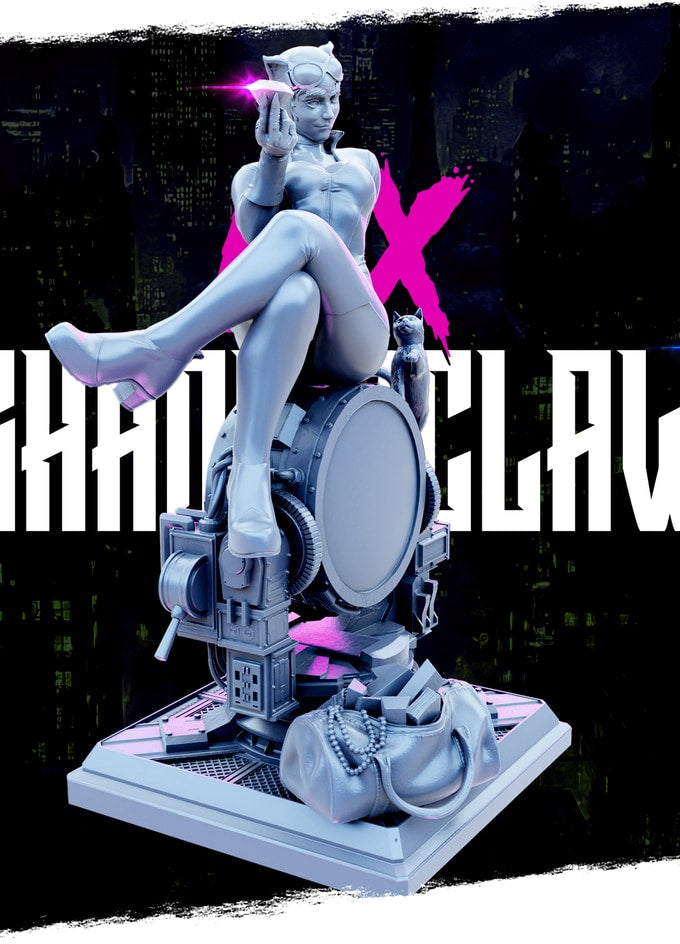 Fredrik Rosado - Lyx Shadowclaw - 75mm Pin Up/Figure/Model/Diorama