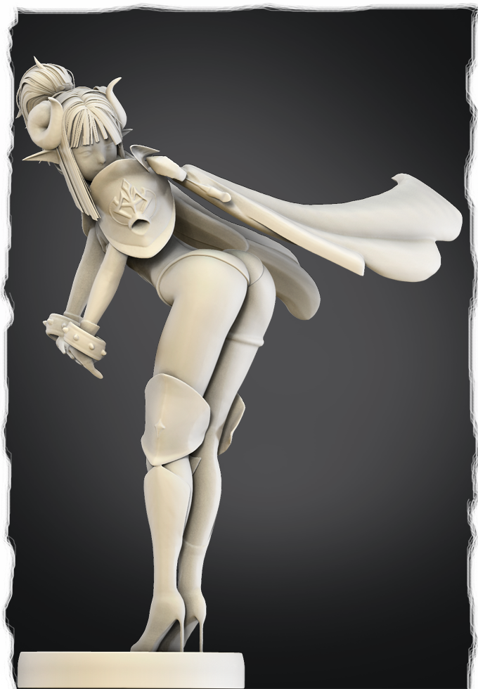 MikleJane - Idol Girl #2 - 75mm Pin Up/Figure/Model/Diorama