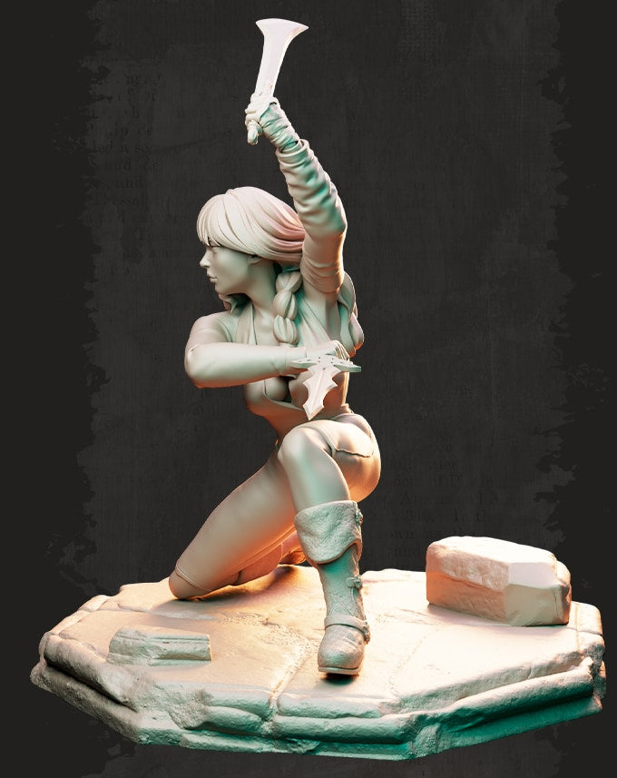 Nocturna - Leera, Assassin - 32/75mm Pin Up/Figure/Model/Diorama