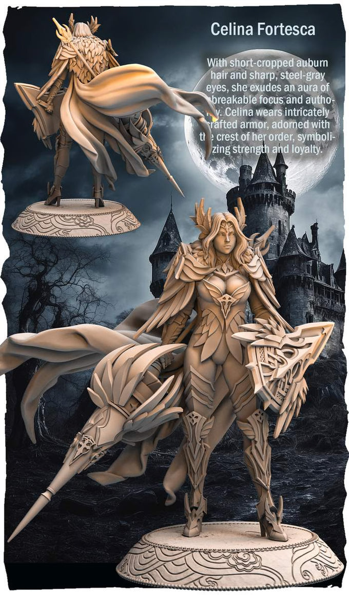 RN Estudio - Characters - Celina Fortesca - 75mm Pin Up/Figure/Model/Diorama