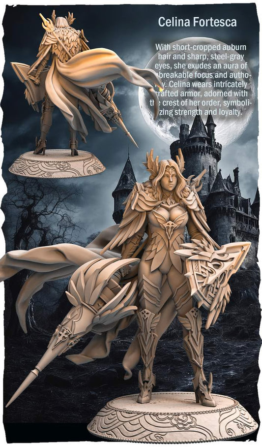 RN Estudio - Characters - Celina Fortesca - 75mm Pin Up/Figure/Model/Diorama