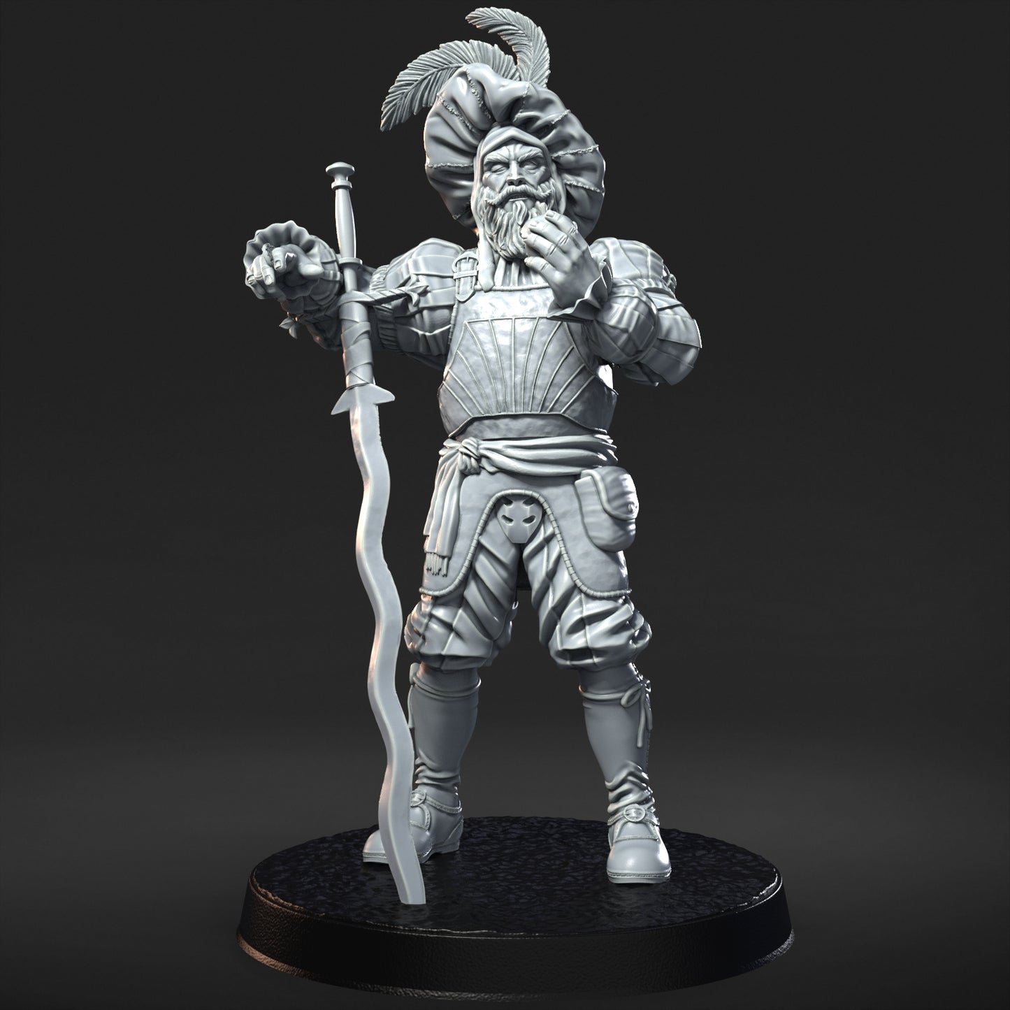 RN Estudio - Steel Age - Daegal - DnD/TTRPG Figure/Miniature