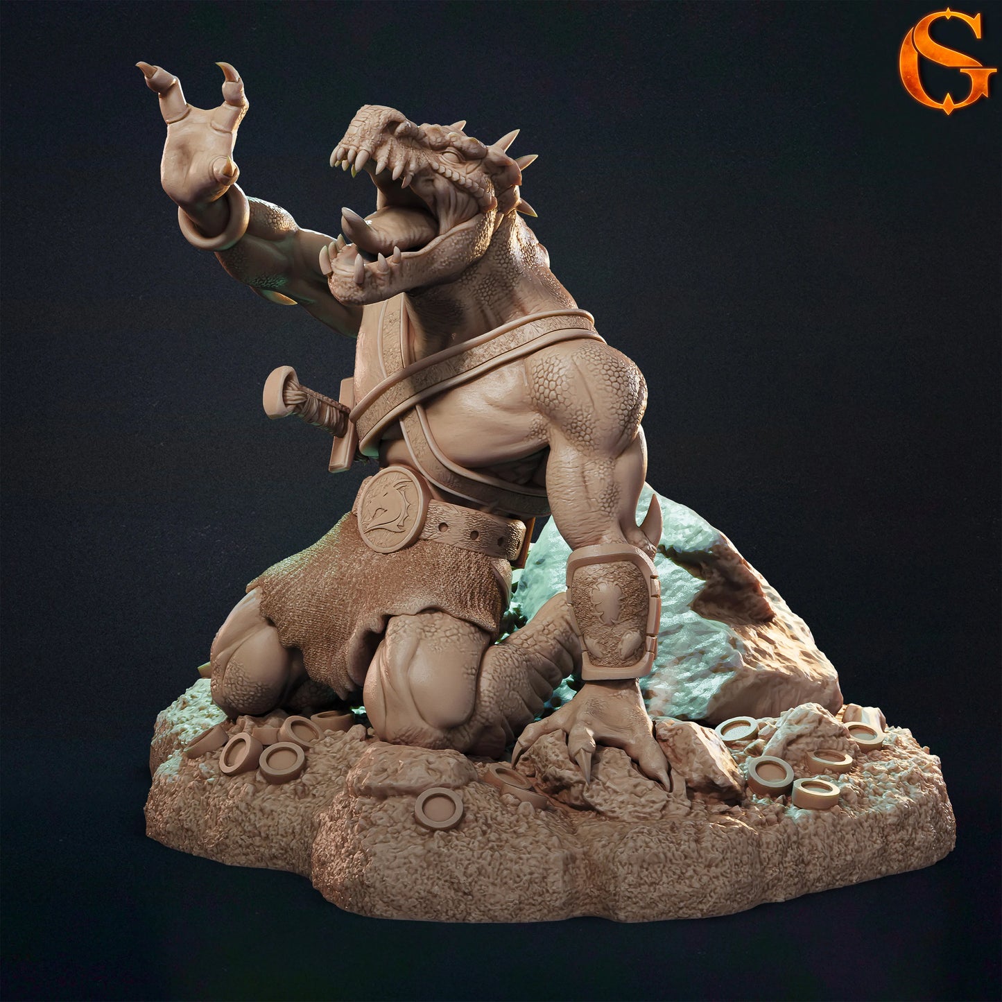 Solgoodcreations - Kobold Crying - DnD/TTRPG Figure/Miniature