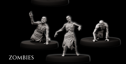 Forged Path - Willowbrook Underworld - Zombie - DnD/TTRPG Figure/Miniature