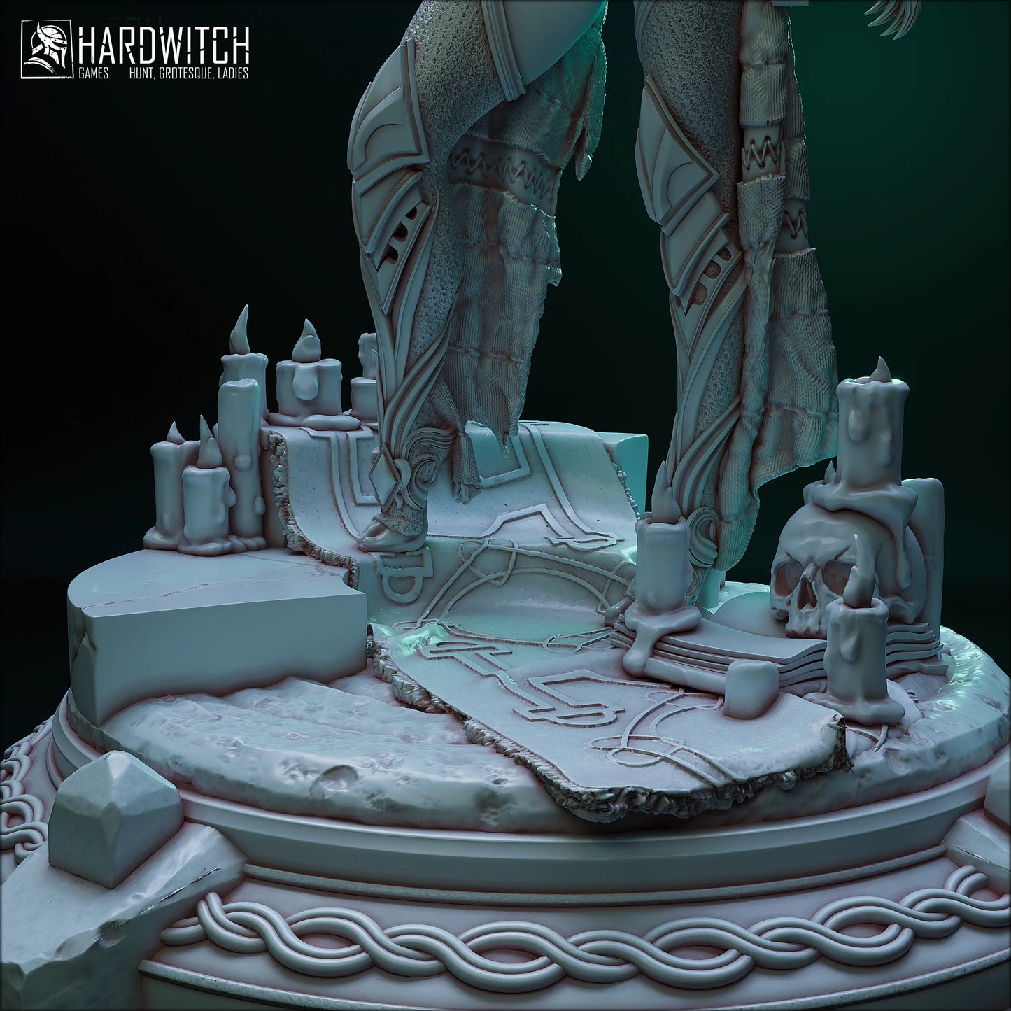 HardWitch Games - Yggdrasil - Sardora Vanthim - 75/100mm Pin Up/Figure/Model/Diorama