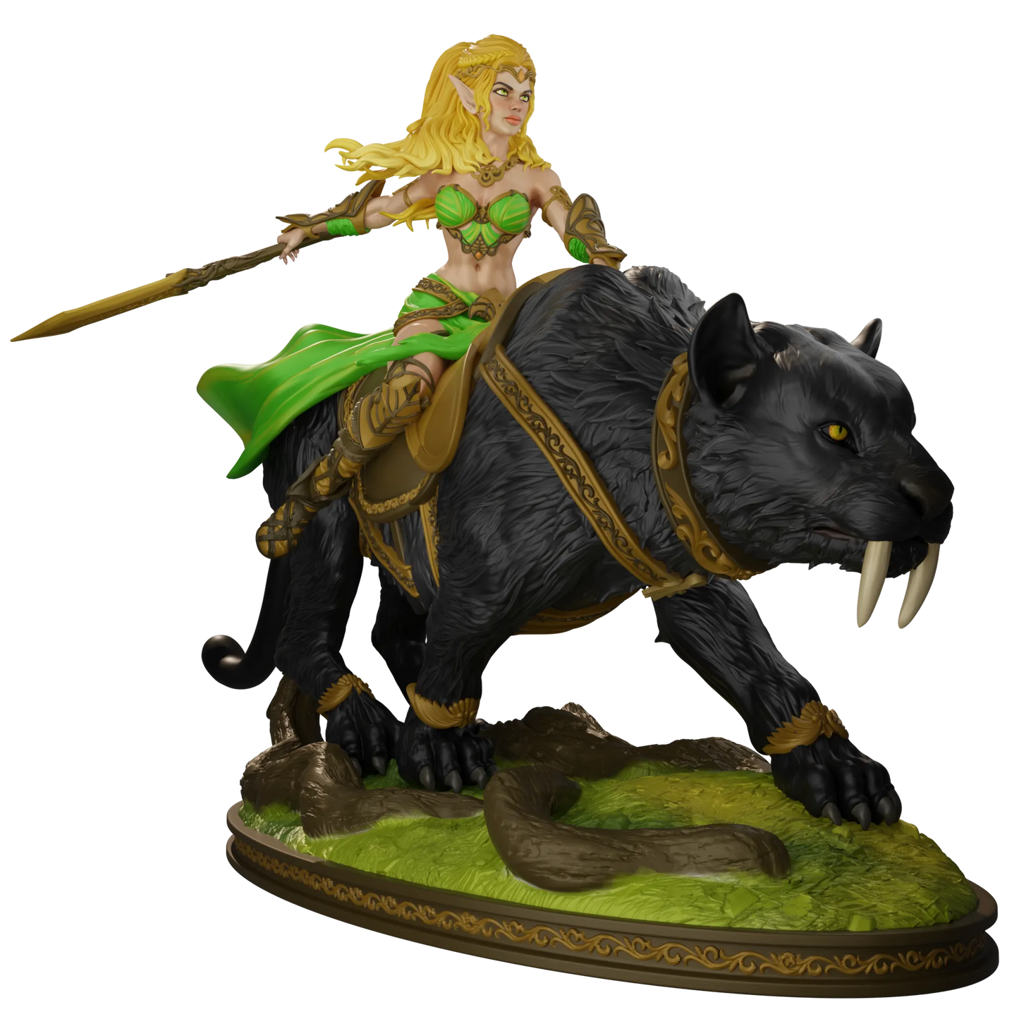 Jugglers Miniatures - Cynthia Leafshade #2 - 75mm Pin Up/Figure/Model/Diorama