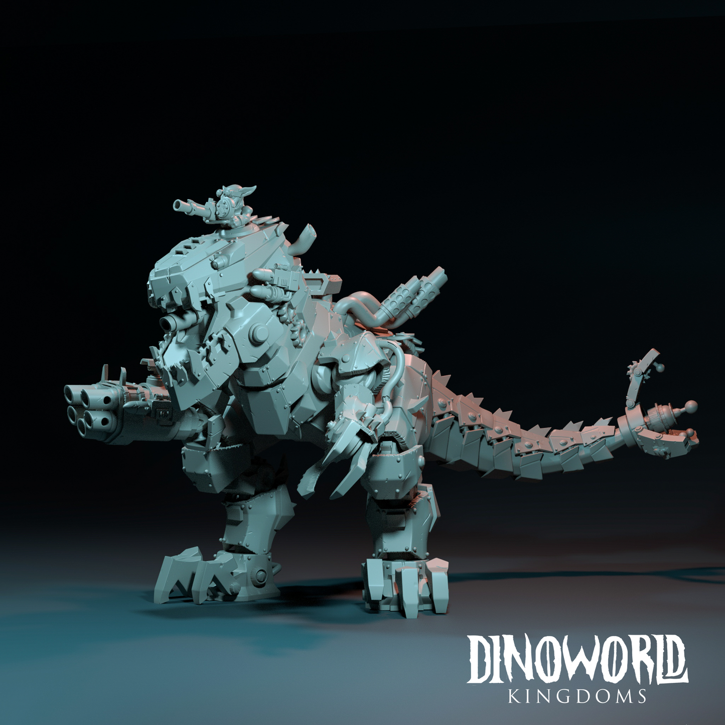 Dinoworld - Epics - Mecha T-Rex - DnD/Pathfinder/TTRPG Figure Miniature