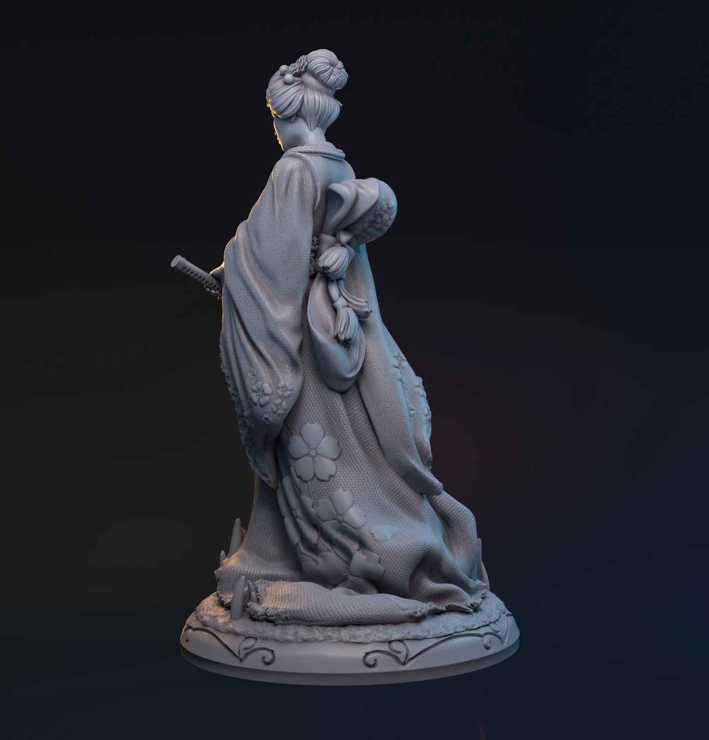 HardWitch Games - Yuki-onna - 32/75mm DnD/TTRPG Figure/Miniature