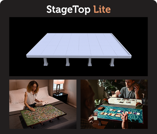 StageTop: 3D Printed Modular Gaming Board/Table - Lite Version