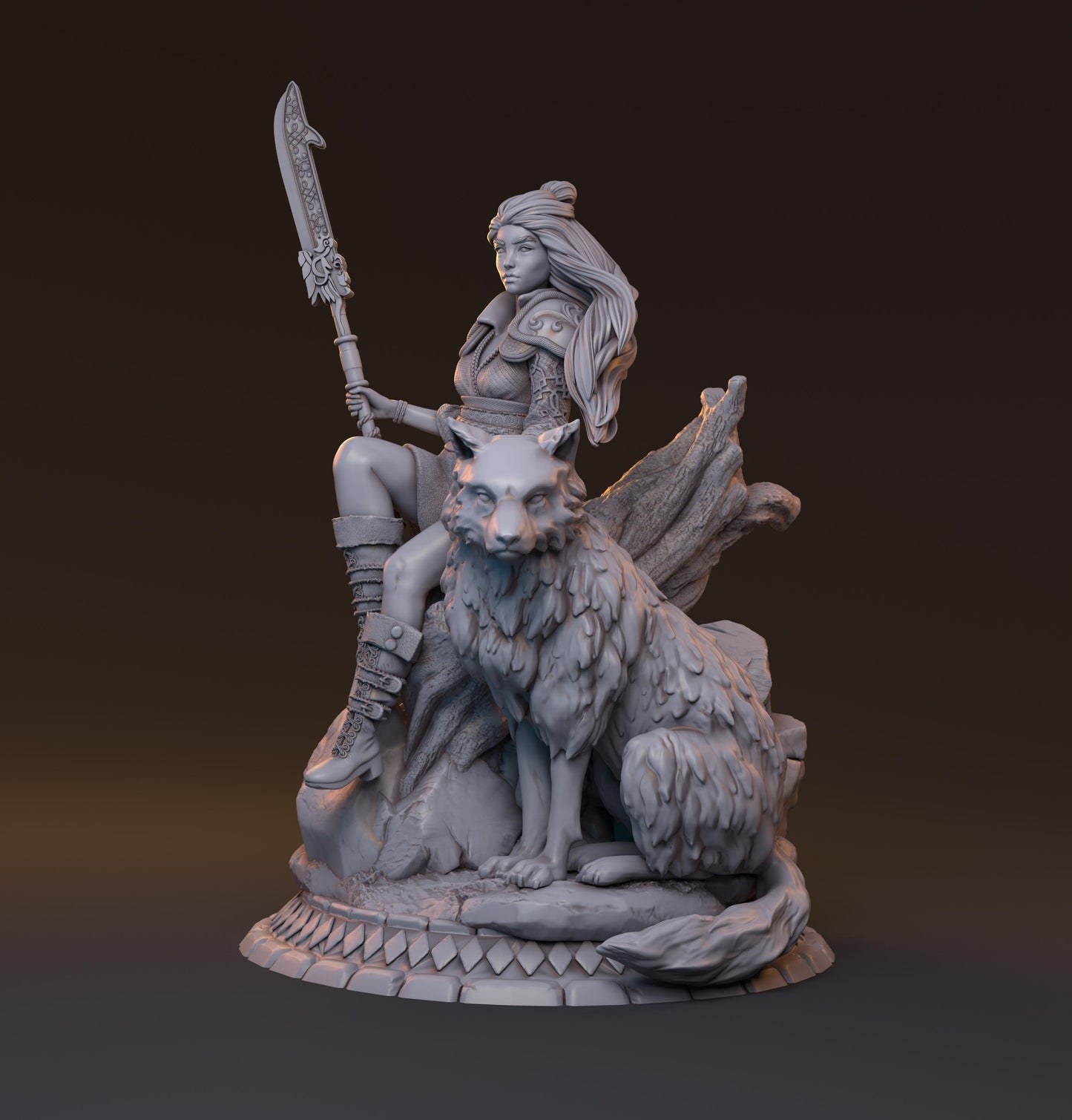 Hardwitch Games - Orita & Okami - 32/75mm Pin Up/Figure/Model/Diorama - Helios3DPrinting