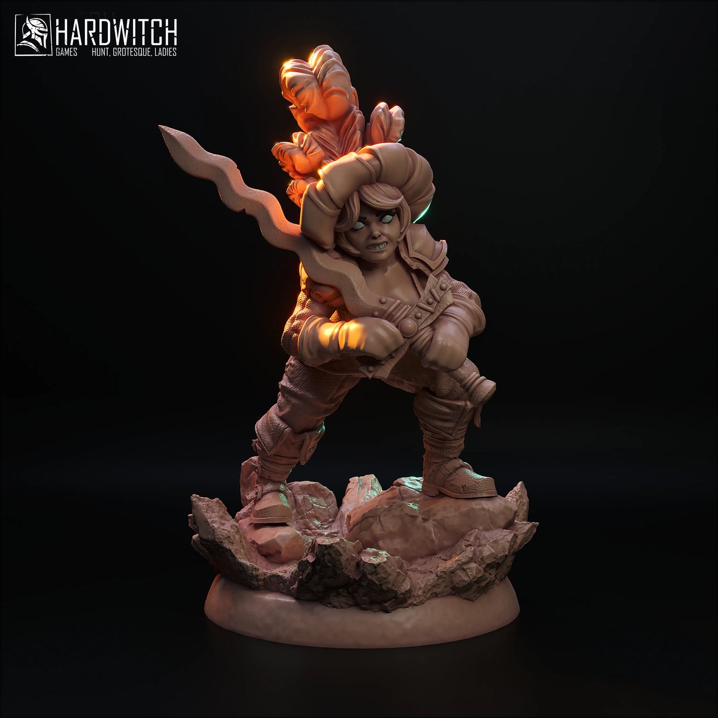 HardWitch Games - Blazing Blades - Gaptyr - DnD/TTRPG Figure/Miniature