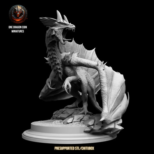 One Dragon Coin - Thalassor - DnD/TTRPG Figure/Miniature