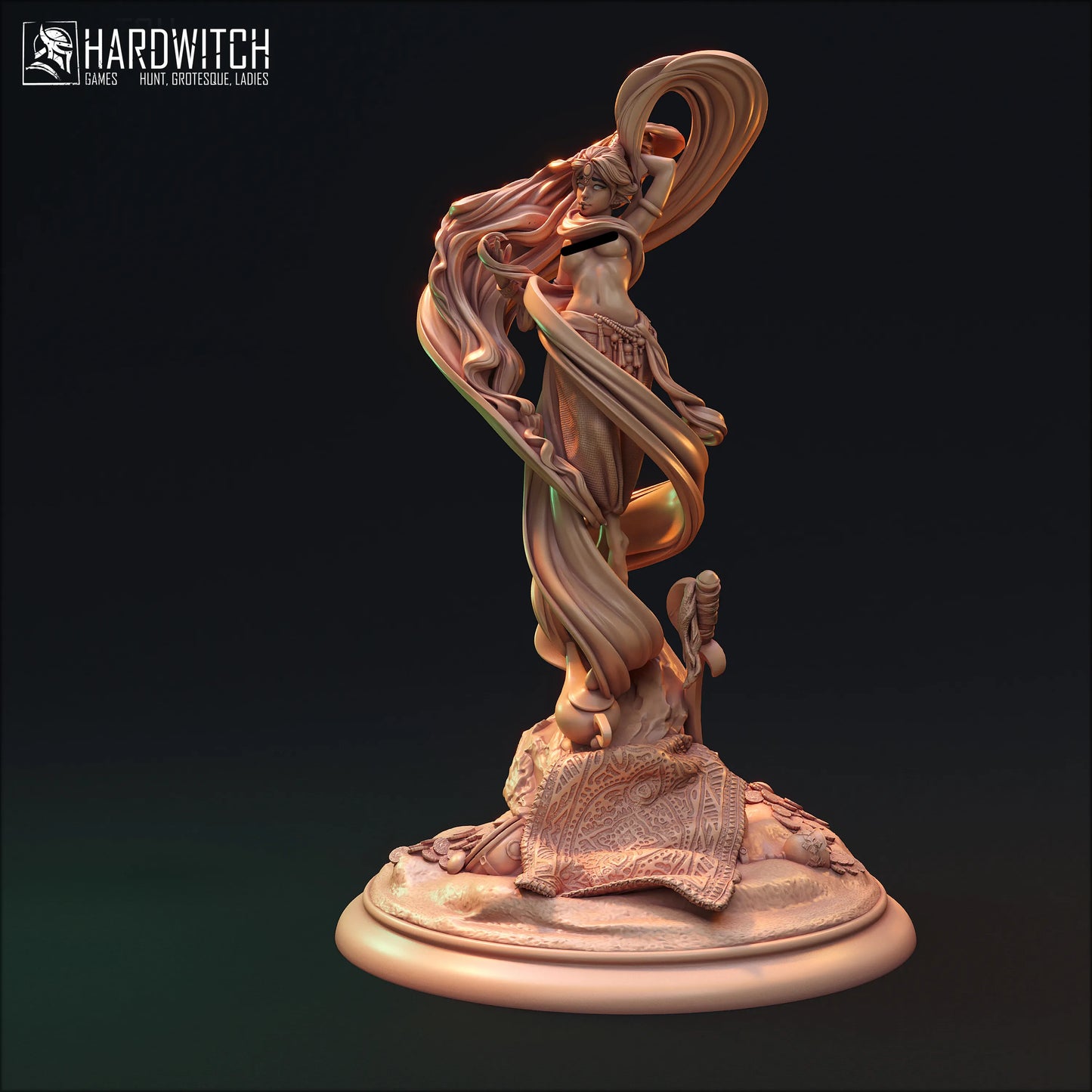 HardWitch Games - Asullah Maaghikar - 75/150mm Pin Up/Figure/Model/Diorama