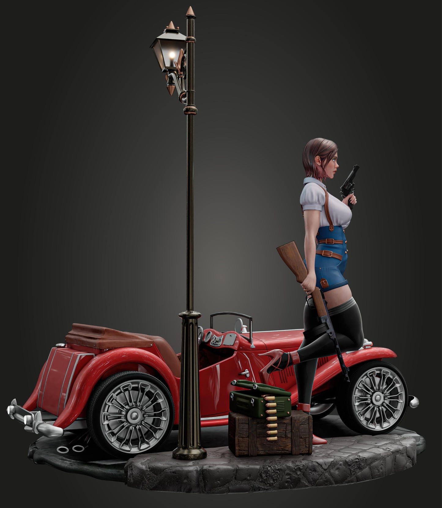 AMCM Studios - Isabella Moretti - 32/75mm Pin Up/Figure/Model/Diorama - Helios3DPrinting